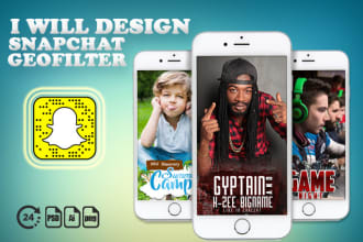 design a custom snapchat geofilter in 24 hours