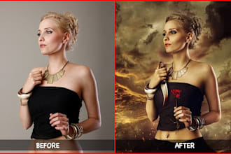 create professional photo manipulation and compositing