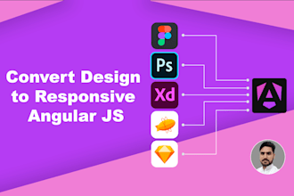 create a website using angular