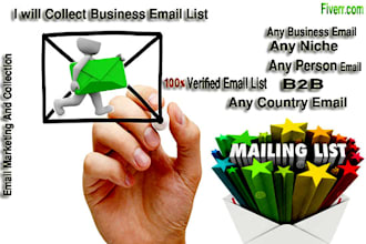collect business email list