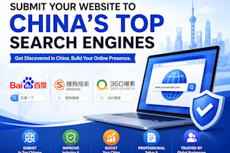 submit your website to chinese top search engines,baidu