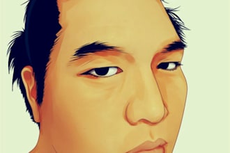 create a digital painting of your portrait