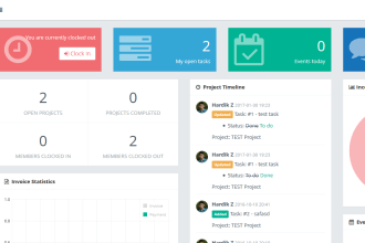 provide project management system