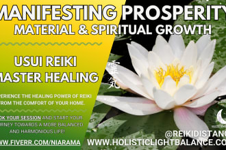 do a reiki manifesting prosperity material spiritual growth