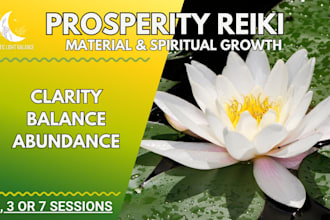 do prosperity reiki for material and spiritual growth