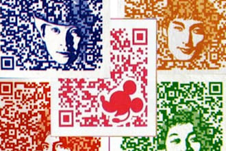 create 3 special QR Code professional for your website