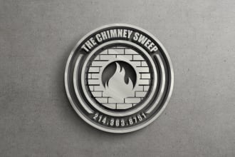 design a seal or stamp with logo