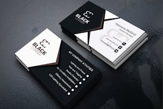 make a stylish and professional business card