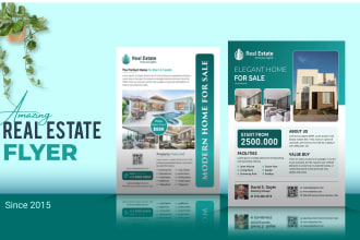 design real estate flyer