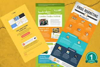 code beautiful HTML email newsletter for your mailchimp campaign