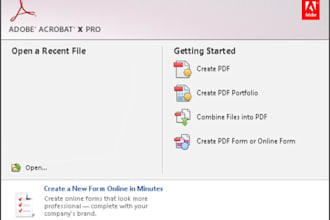 edit or make a PDF/Word document