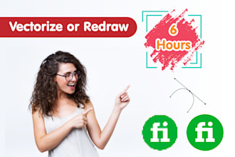 vector trace or vectorize your logo
