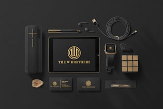 design clever monogram luxury logo