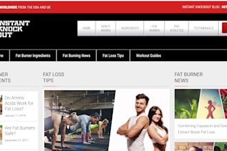 design wordpress blogging website
