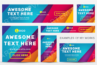 design web banner, ads, covers
