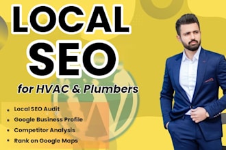 do local SEO for hvac and plumber business