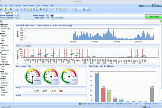 analyze wireshark networking capture on wireless or wired