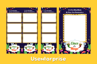design your photobooth template within 2 hours