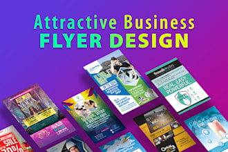 create an attractive business flyer design