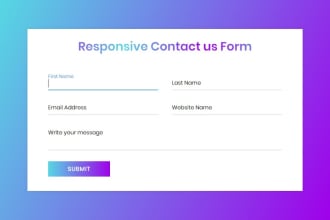 design and configure contact form in wordpress