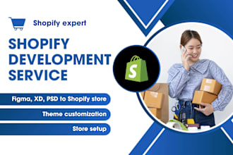 build shopify website, redesign shopify store or figma to shopify