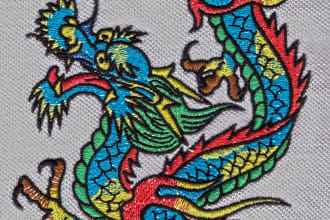 digitize images into the best quality embroidery format file