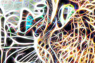 create a neon photos effect