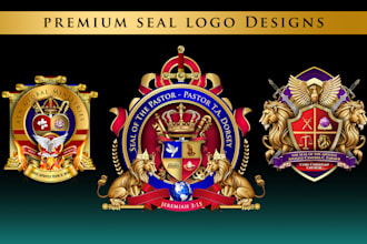 create a HD church seal logo design from scratch