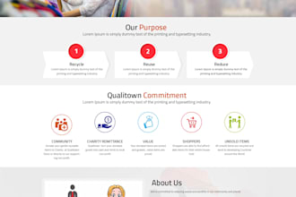 develop and design  website