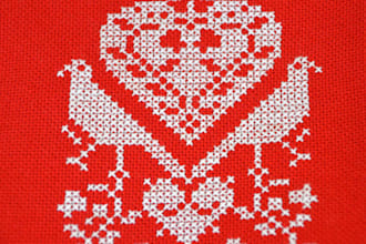 digitize your image into cross stitch embroidery