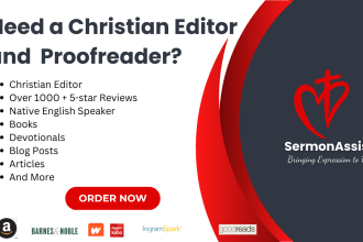 christian book editing and proofreading services for authors
