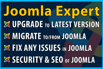 upgrade your old joomla website to the latest version