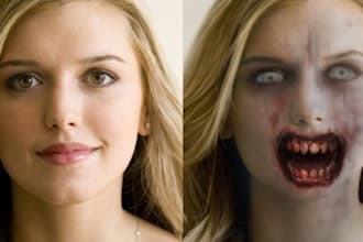 zombify your photo or your girl friendz photo