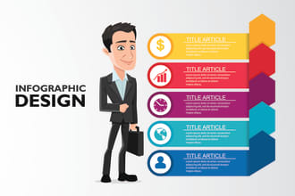 make an eyecatching and informative infographics