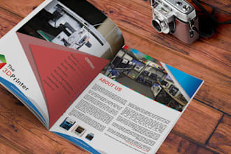 any kind of professional brochure