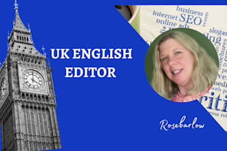 edit and proofread your UK english