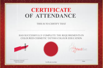 create propositional certificate design