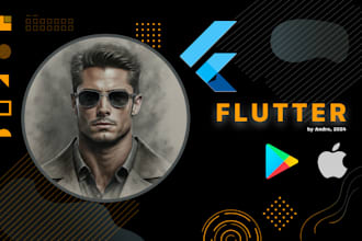 do mobile app development in flutter for ios and android