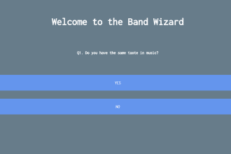 make online quiz or a survey application