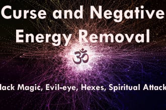 remove any curse or negative energy, cleansing you