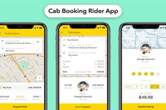design and develop a taxi booking app like uber