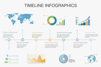 create best timeline infographics