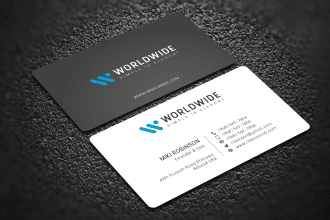 provide professional business card design services