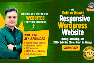 create wordpress website with beaver builder