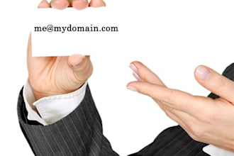 setup an email with your domain