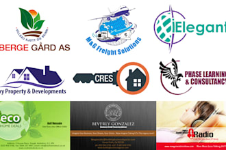 design unique logo and business card