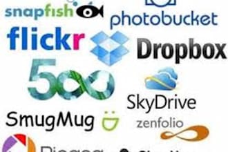add your website logo pic in 20 image sharing sites