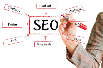 perform complete on page SEO optimization service and monthly off page