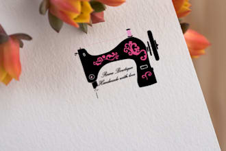 create attractive boutique or fashion logo