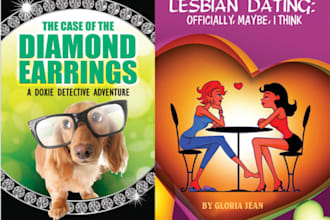 design a creative  book cover with 3d